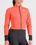 SPORTFUL Cycling windproof jacket - NEO SOFTSHELL - pink