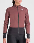 SPORTFUL Cycling windproof jacket - NEO SOFTSHELL - purple
