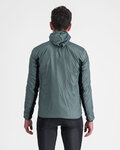 SPORTFUL Cycling thermal jacket - SUPERGIARA PUFFY - green