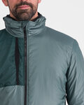 SPORTFUL Cycling thermal jacket - SUPERGIARA PUFFY - green