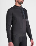 SPORTFUL Cycling winter long sleeve jersey - SUPERGIARA THERMAL - black