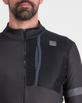 SPORTFUL Cycling winter long sleeve jersey - SUPERGIARA THERMAL - black