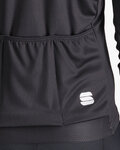SPORTFUL Cycling winter long sleeve jersey - SUPERGIARA THERMAL - black