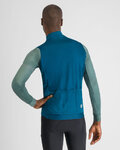 SPORTFUL Cycling winter long sleeve jersey - SUPERGIARA THERMAL - blue/green