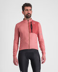 SPORTFUL Cycling winter long sleeve jersey - SUPERGIARA THERMAL - pink