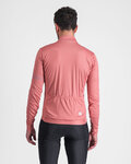 SPORTFUL Cycling winter long sleeve jersey - SUPERGIARA THERMAL - pink