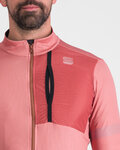 SPORTFUL Cycling winter long sleeve jersey - SUPERGIARA THERMAL - pink