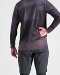 SPORTFUL Cycling long sleeve t-shirt - FLOW GIARA - black