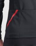 SPORTFUL Cycling thermal jacket - FIANDRE - black
