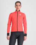 SPORTFUL Cycling thermal jacket - FIANDRE - pink