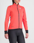 SPORTFUL Cycling thermal jacket - FIANDRE - pink