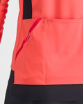 SPORTFUL Cycling thermal jacket - FIANDRE - pink