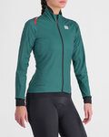 SPORTFUL Cycling thermal jacket - FIANDRE - green