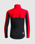 SPORTFUL Cycling thermal jacket - NEO JUNIOR - red/black