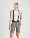 SPORTFUL Cycling bib shorts - SRK W - grey