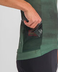 SPORTFUL Cycling short sleeve jersey - FLOW SUPERGIARA - green