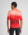 SPORTFUL Cycling short sleeve jersey - FLOW SUPERGIARA - red