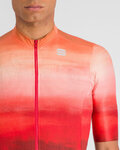 SPORTFUL Cycling short sleeve jersey - FLOW SUPERGIARA - red