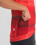 SPORTFUL Cycling short sleeve jersey - FLOW SUPERGIARA - red