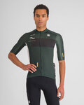 SPORTFUL Cycling short sleeve jersey - BREAKOUT SUPERGIARA - green/black