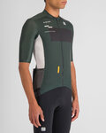 SPORTFUL Cycling short sleeve jersey - BREAKOUT SUPERGIARA - green/black