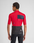 SPORTFUL Cycling short sleeve jersey - BREAKOUT SUPERGIARA - red/black