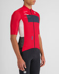 SPORTFUL Cycling short sleeve jersey - BREAKOUT SUPERGIARA - red/black