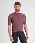 SPORTFUL Cycling short sleeve jersey - SUPERGIARA - bordeaux