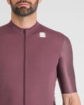 SPORTFUL Cycling short sleeve jersey - SUPERGIARA - bordeaux