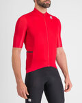 SPORTFUL Cycling short sleeve jersey - SUPERGIARA - red
