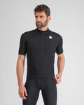 SPORTFUL Cycling short sleeve jersey - GIARA - black