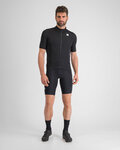 SPORTFUL Cycling short sleeve jersey - GIARA - black