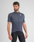 SPORTFUL Cycling short sleeve jersey - GIARA - grey
