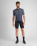 SPORTFUL Cycling short sleeve jersey - GIARA - grey