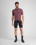 SPORTFUL Cycling short sleeve jersey - GIARA - purple