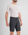 SPORTFUL Cycling shorts without bib - SUPERGIARA - black