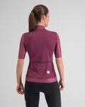 SPORTFUL Cycling short sleeve jersey - SUPERGIARA - bordeaux