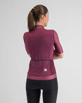 SPORTFUL Cycling short sleeve jersey - SUPERGIARA - bordeaux