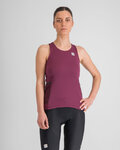 SPORTFUL Cycling sleeveless jersey - SUPERGIARA - bordeaux