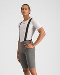 SPORTFUL Cycling bib shorts - SRK - grey