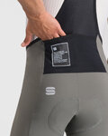 SPORTFUL Cycling bib shorts - SRK - grey