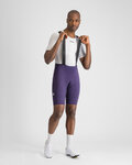 SPORTFUL Cycling bib shorts - SRK - purple
