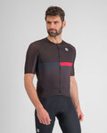 SPORTFUL Cycling short sleeve jersey - BOMBER - black