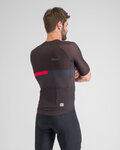 SPORTFUL Cycling short sleeve jersey - BOMBER - black