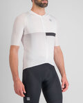 SPORTFUL Cycling short sleeve jersey - BOMBER - white