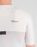 SPORTFUL Cycling short sleeve jersey - BOMBER - white