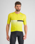 SPORTFUL Cycling short sleeve jersey - BOMBER - yellow