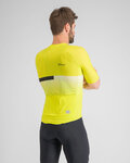SPORTFUL Cycling short sleeve jersey - BOMBER - yellow
