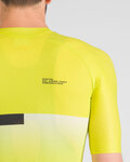 SPORTFUL Cycling short sleeve jersey - BOMBER - yellow