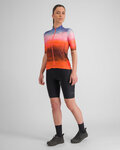 SPORTFUL Cycling short sleeve jersey - FLOW SUPERGIARA - red/blue